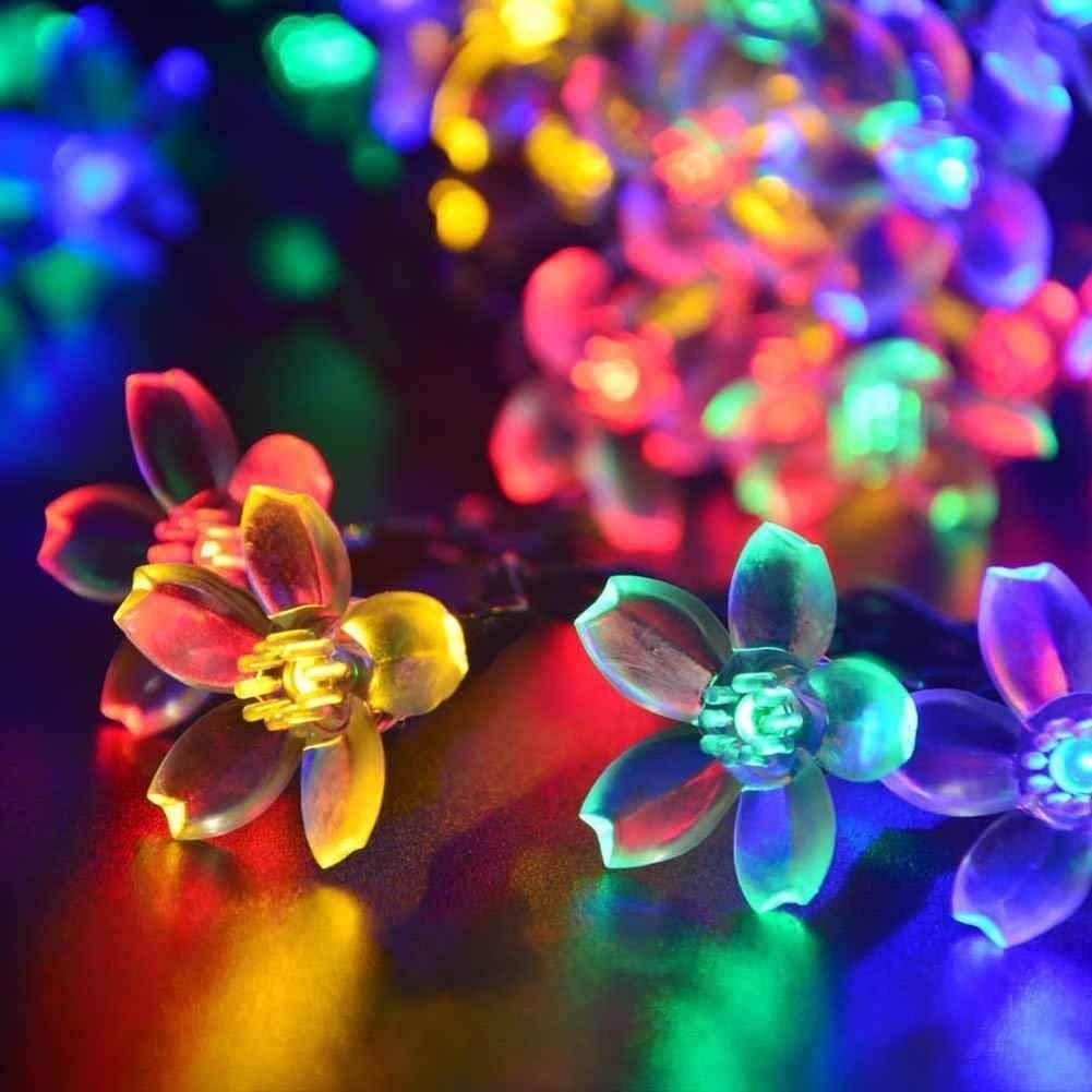 LED 4 Meter Blossom Flower Fairy String Lights - 16