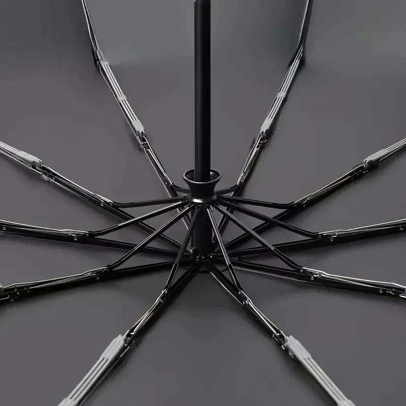 14 INCH Luxe Grip Umbrella | Robust Windproof Design | Travel-Friendly | Reverse Auto-Open | Compact Folding Umbrella for All Weather | Extra 15% off use code SAVE15