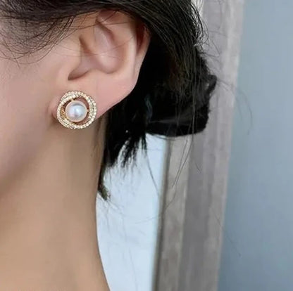 Earring Earrings For Women Girls | Light Weight Pearl Korean Earring | Western Fashion Earring | Light Weight Shiny Party | Casual Trendy Stylish Fancy for Women for Girls Korean Jewellery