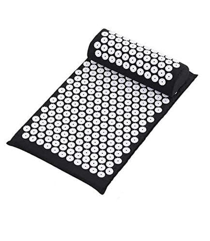 Acupressure Mat and Pillow Set for Back/Neck Pain Relief | Trigger Point Therapy