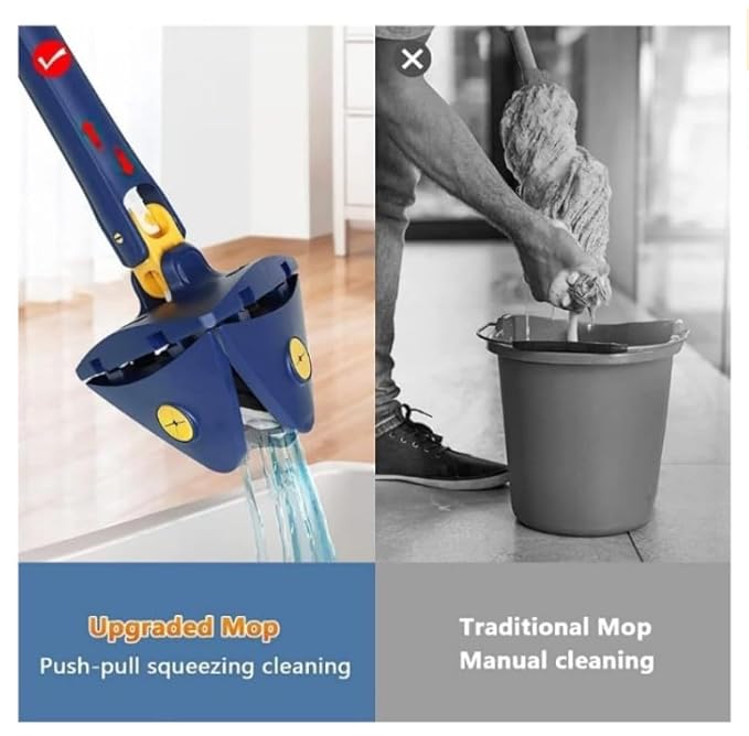 360° Rotatable Adjustable Cleaning Mop