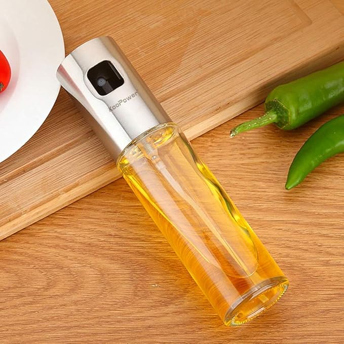 Oil Sprayer- Olive Oil Sprayer for Cooking | Spray Bottle for Oil Versatile Glass Spray Olive Oil Bottle Vinegar Bottle | Glass Bottle for Cooking Baking,Roasting,Grilling