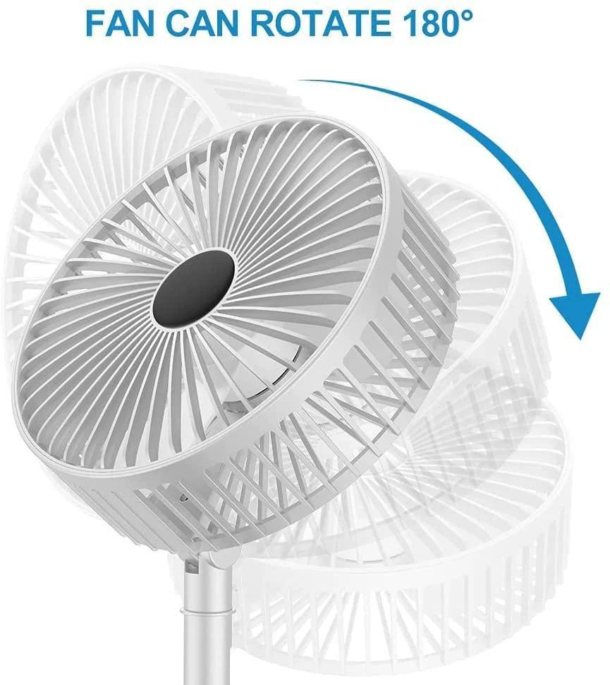 Portable Rechargeable High Speed Table Desk Fan